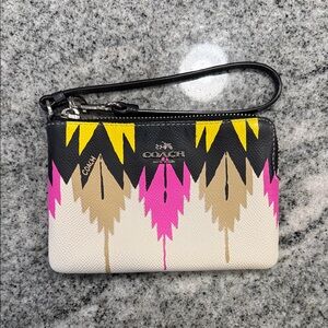Coach Aztec Wristlet